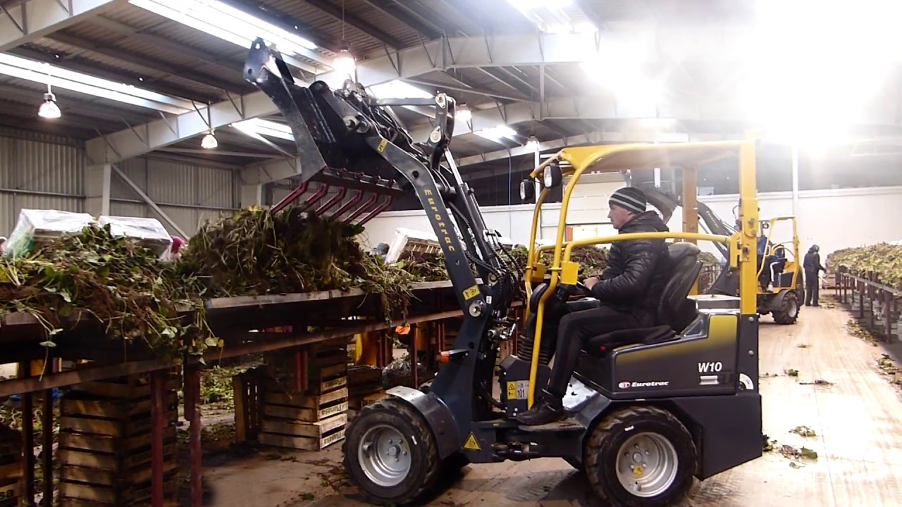 Eurotrac Articulated Mini Loaders working